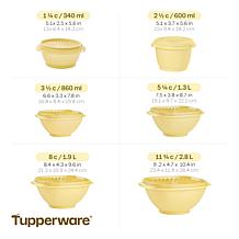 "As Is" Tupperware® Heritage 16-piece Square and Round Bowl Set