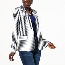 "As Is" TWRHLL by Christie Brinkley Knit Blazer