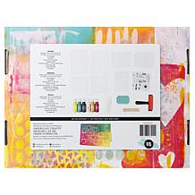 "As Is" Vicki Boutin Mixed Media Gel Plate Card Kit