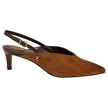 "As Is" Vince Camuto® Kylien Slingback Leather/Suede Heel