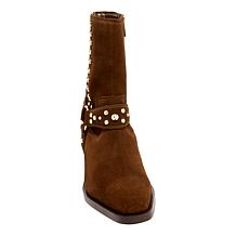"As Is" Vince Camuto Roista Leather or Suede Moto Boot