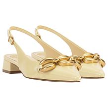 "As Is" Vince Camuto Valiey Leather Slingback Dress Heel