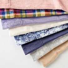 "As Is" Warm & Cozy 6-piece Plush Sheet Set with Extra Pillowcases