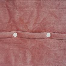 "As Is" Warm & Cozy 64" x 50" Heated Plush to Sherpa Angel Wrap