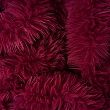 "As Is" Warm & Cozy Shaggy Faux Fur 50" x 60" Throw