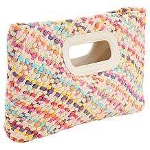 "As Is" Wildflower Convertible 3-in-1 Woven Crossbody Bag