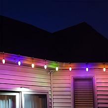 "As Is" Winter Lane Oversized C9 20-Piece String Lights with Remote