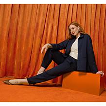 "As Is" WynneCollection 360 Stretch Ponte Ankle Lantern Pant