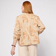 "As Is" WynneCollection Embroidered Jacket