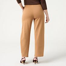 "As Is" WynneCollection Knit Barrel Leg Pant