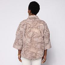 "As Is" WynneCollection Novelty Organza Jacket