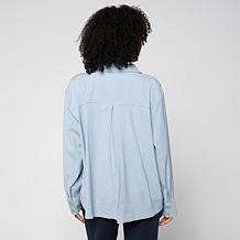 "As Is" WynneCollection Swing Style Shirt Jacket 