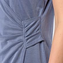 "As Is" WynneLayers Asymmetric Draped Sleeveless Top