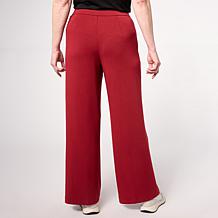 "As Is" WynneLayers Cloud Knit Pintuck Front Pull-On Pant