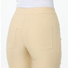 "As Is" WynneLayers FlatterFIT Jean Style Straight Leg Pant