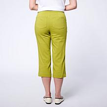 "As Is" WynneLayers FlatterFIT Slim Leg Capri Pant