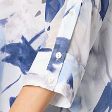 As Is WynneLayers Unstructured Chiffon Shirt