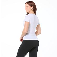 "As Is" Yummie Holly Short-Sleeve Shaping Top