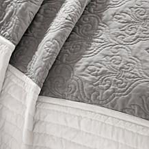 Attingham 7-Piece Coverlet Set - Full/Queen/Black