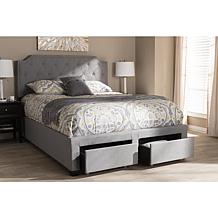 Aubrianne Fabric Upholstered Queen Storage Bed
