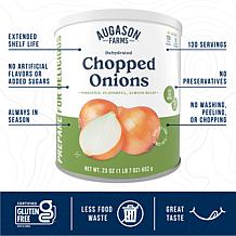 Augason Farms 1lb 7oz Dehydrated Chopped Onions - 217 Servings