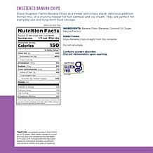Augason Farms 2lbs Banana Chips - 22 Servings