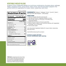 Augason Farms 2lbs Vegetable Stew Blend - 40 Servings