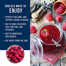 Augason Farms 8oz Freeze-Dried Whole Raspberries - 22 Servings