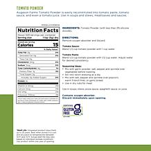 Augason Farms Tomato Powder - Soup and Stew Base