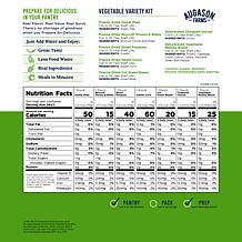 Augason Farms Vegetable Variety Kit - 7 Veggies, 125 Servings