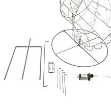 august & leo 56" LED Crystal Outdoor Angel