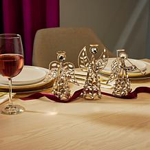 august & leo Jeweled Angel Décor 3-piece Set with Gift Boxes