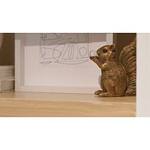 august & leo Set of 2 Jeweled Squirrel Statues
