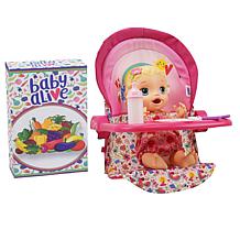 Baby Alive: Doll Highchair Set - 6pc, Fits Dolls Up to 24"