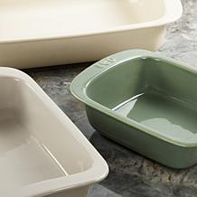 Balance 1.27qt Rectangular Stone Baking Dish - Sage 