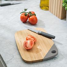 Balance Small 11" Bamboo Gray Cutting Board with Recycled Material
