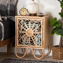 bali & pari Acelin Modern Bohemian Nightstand