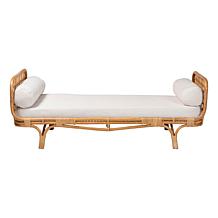 bali and pari Aiko Rattan Daybed with Cushion