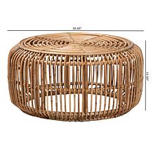 bali & pari Aliane Modern Bohemian Coffee Table