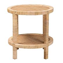 bali & pari Bella Modern Bohemian 2-Tier End Table