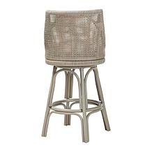 bali and pari Bella Swivel Bar Stool with Cushion