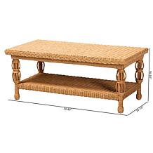 bali and pari Dolby Rattan Coffee Table