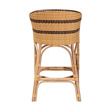 bali and pari Elma Rattan Counter-Height Chair