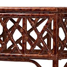 bali and pari Gaspar Rattan Console Table