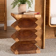 bali and pari Malati Suar Wood Side Table