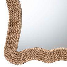 bali and pari Quiana Rope Wall Mirror