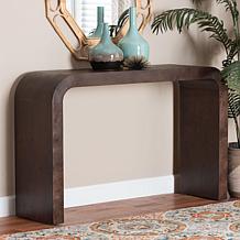 bali and pari Revelle Burl Wood Console Table