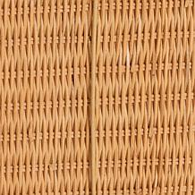 bali and pari Reya Rattan Footstool