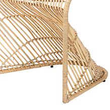 bali and pari Rosalba Rattan Dining Chair Set