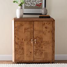 bali & pari Valora Modern and Contemporary 2-Door Console Cabinet